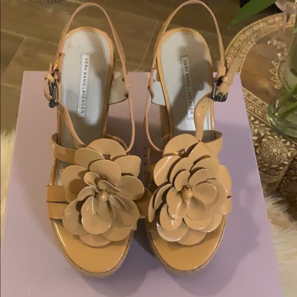 Vera Wang Wedge Sandals